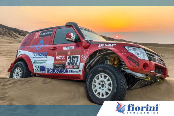 fiorini sponsorizza il Pajero WRC nella Dakar dell'Arabia Saudita